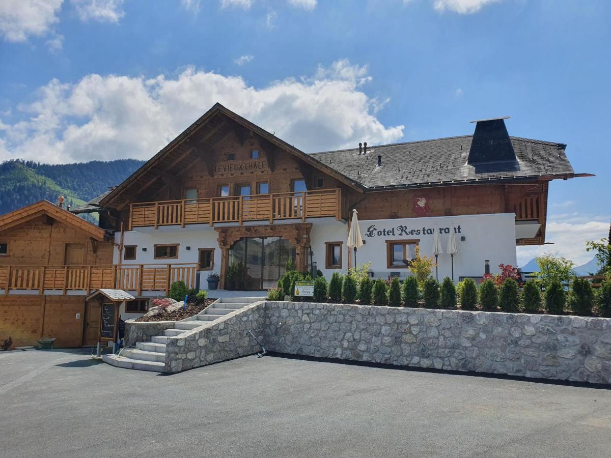 Le Vieux Chalet Cresuz Exteriör bild