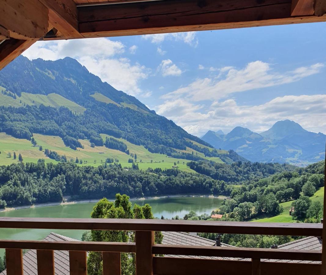 Le Vieux Chalet Cresuz Exteriör bild