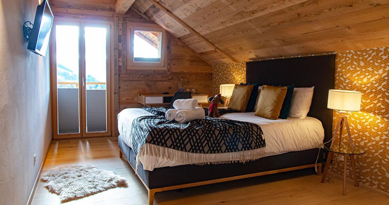 Le Vieux Chalet Cresuz Exteriör bild
